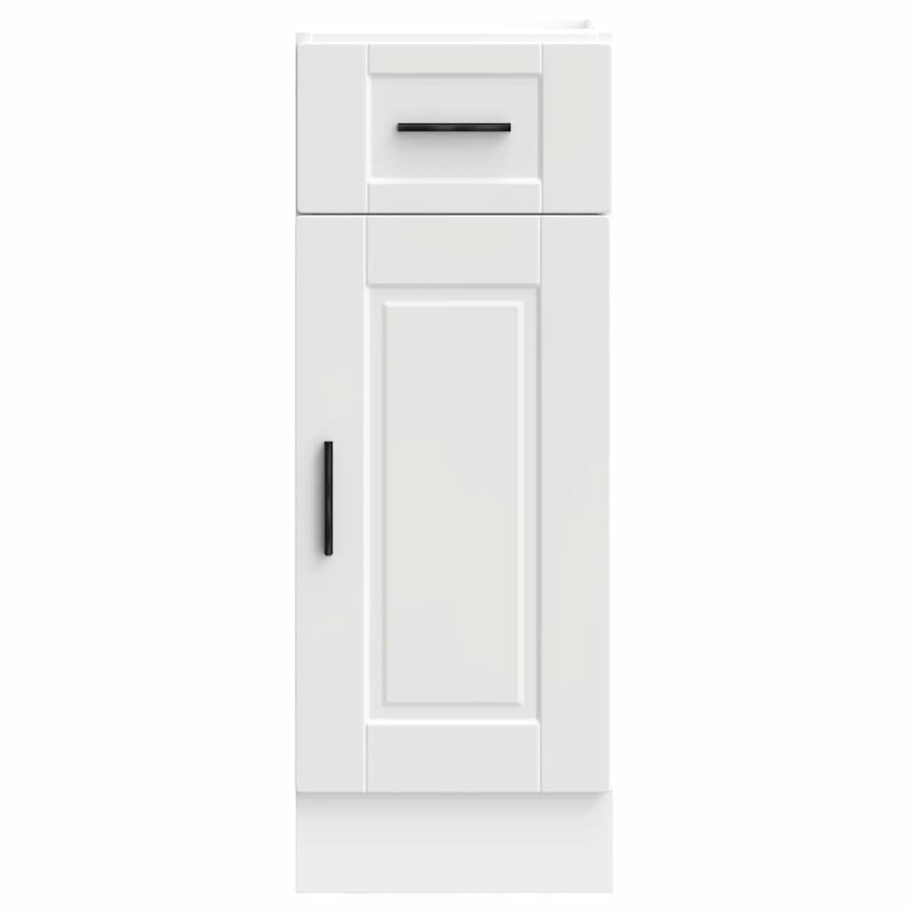 Kitchen Base Cabinet Porto White Engineered Wood - Bargainia.com - 8721158422835 - 853937