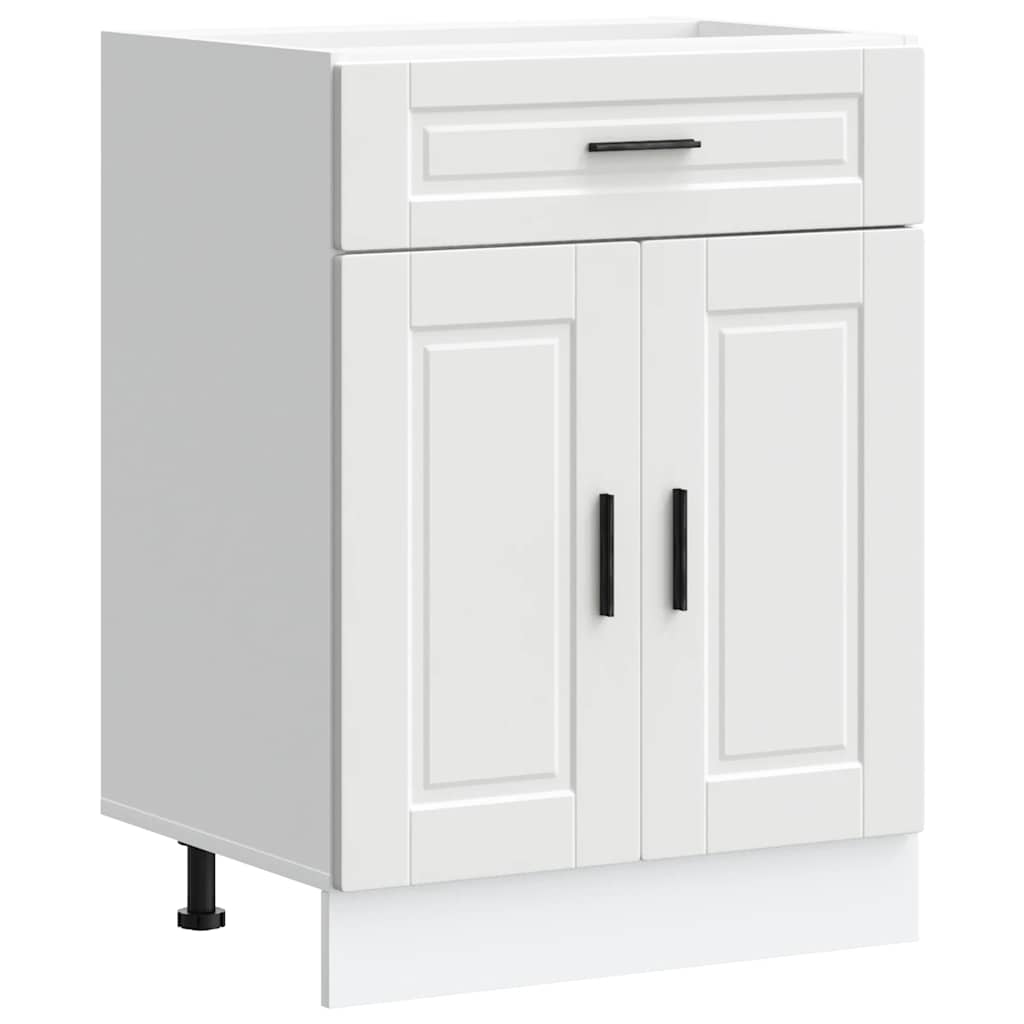 Kitchen Base Cabinet Porto White Engineered Wood - Bargainia.com - 8721158423139 - 853967