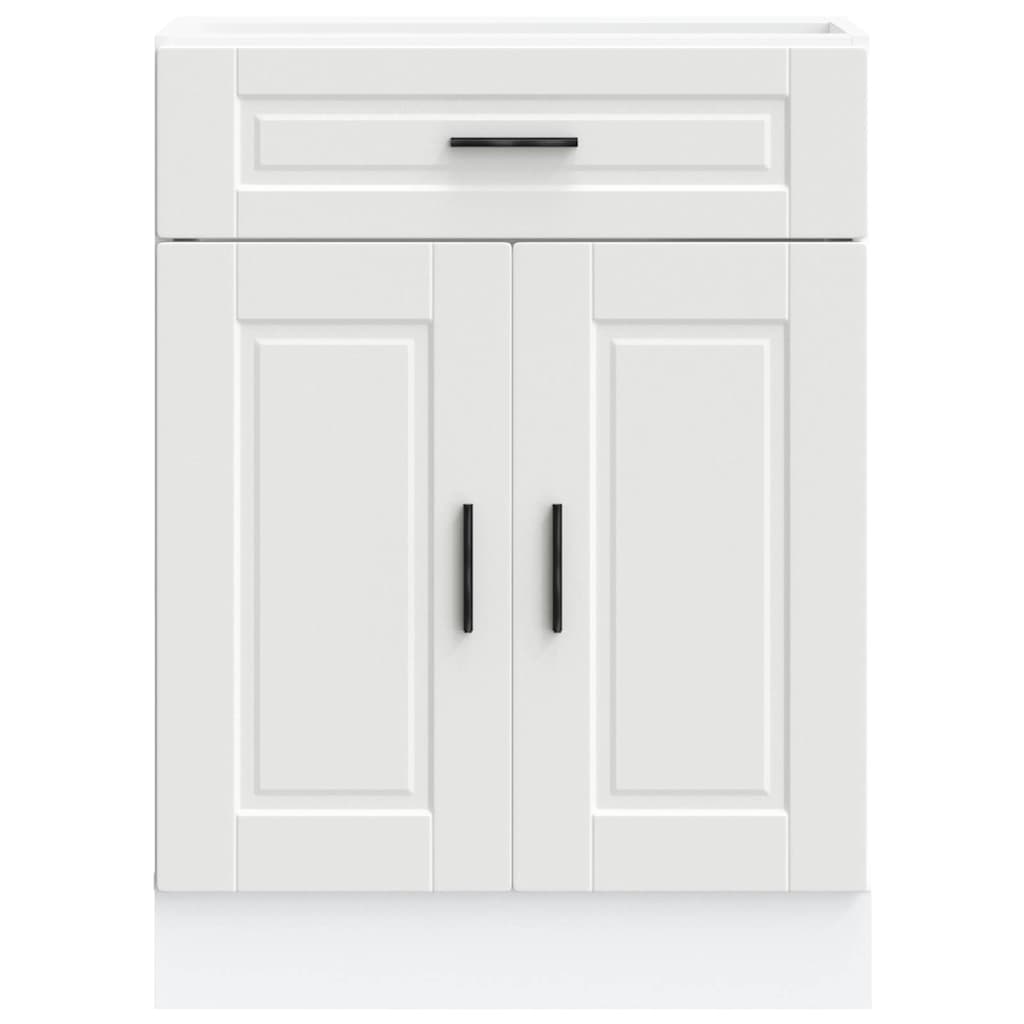 Kitchen Base Cabinet Porto White Engineered Wood - Bargainia.com - 8721158423139 - 853967