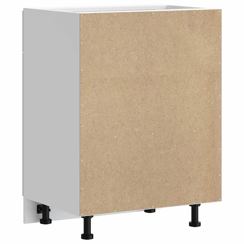 Kitchen Base Cabinet Porto White Engineered Wood - Bargainia.com - 8721158423139 - 853967