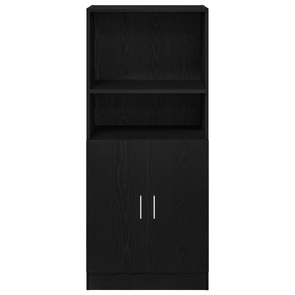 Kitchen Cabinet Black 57x41.5x131.5 cm Engineered Wood - Bargainia.com - 8721158651532 - 860122