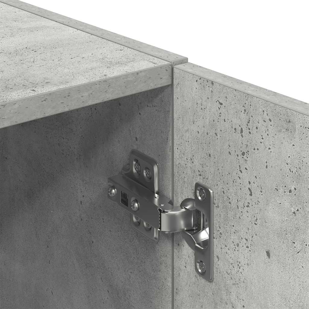 Kitchen Cabinet Concrete Grey 38x41.5x131.5 cm Engineered Wood - Bargainia.com - 8721158651464 - 860115