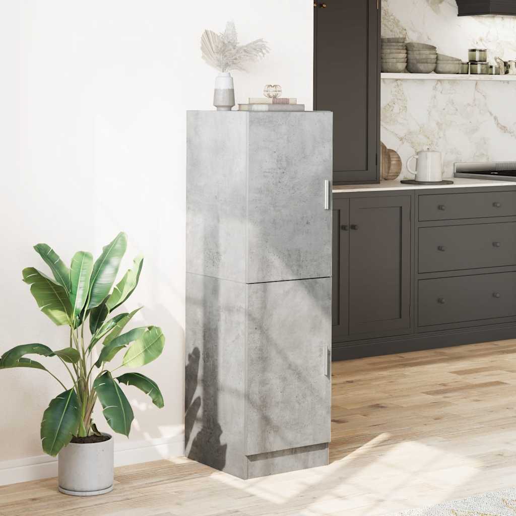 Kitchen Cabinet Concrete Grey 38x41.5x131.5 cm Engineered Wood - Bargainia.com - 8721158651464 - 860115