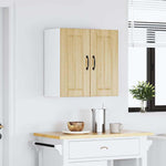 Kitchen Wall Cabinet Lucca Sonoma Oak Engineered Wood - Bargainia.com - 