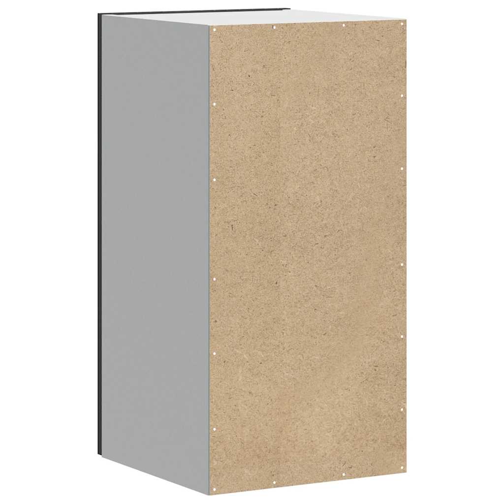 Kitchen Wall Cabinet Porto Black Engineered Wood - Bargainia.com - 8721158423641 - 854018