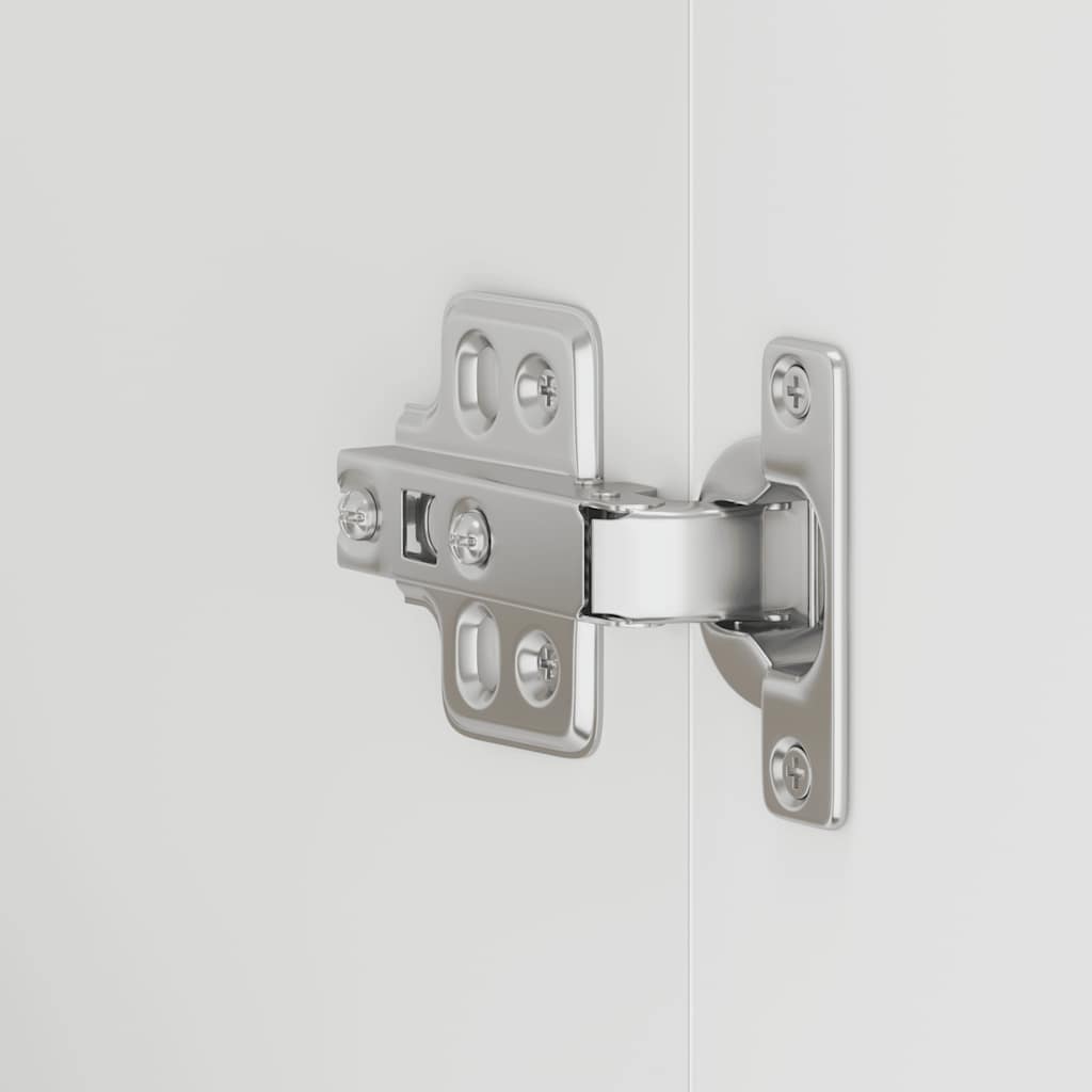 Kitchen Wall Cabinet Porto Black Engineered Wood - Bargainia.com - 8721158423641 - 854018