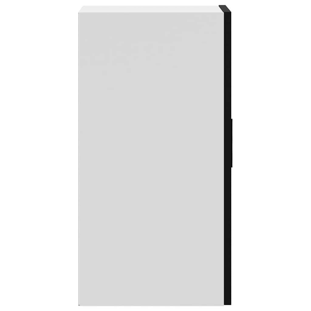 Kitchen Wall Cabinet Porto Black Engineered Wood - Bargainia.com - 8721158423641 - 854018