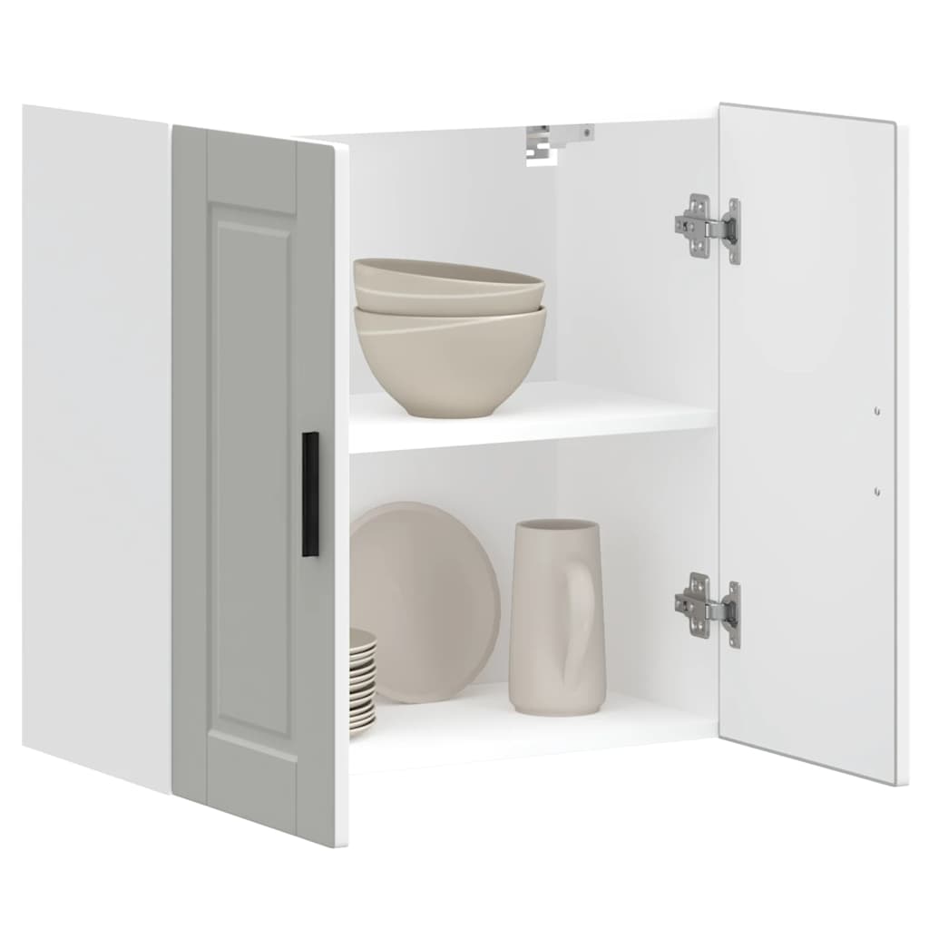 Kitchen Wall Cabinet Porto White Engineered Wood - Bargainia.com - 8721158424037 - 854057