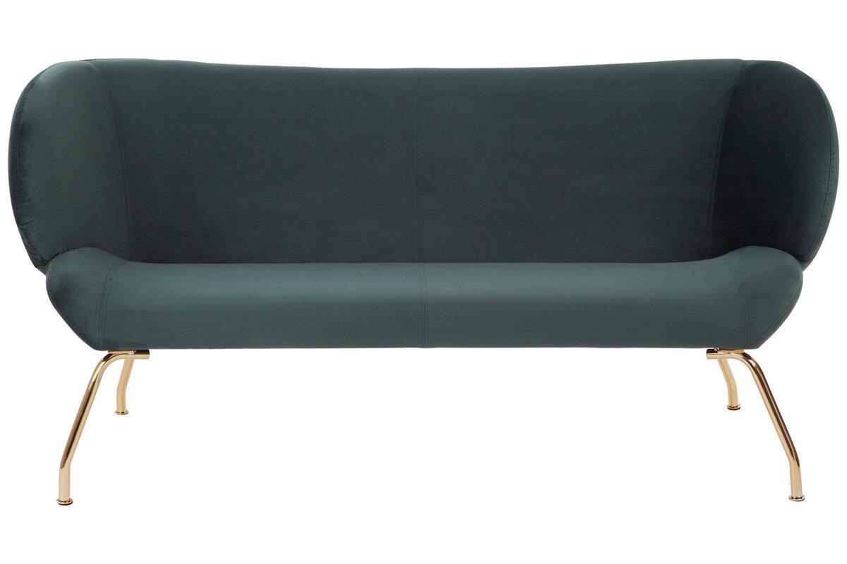 Kolding 2 Seat Green Sofa - Bargainia.com - 