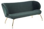 Kolding 2 Seat Green Sofa - Bargainia.com - 