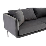 Kolding Two Seater Grey Sofa - Bargainia.com - 
