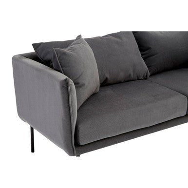 Kolding Two Seater Grey Sofa - Bargainia.com - 