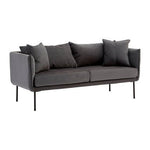 Kolding Two Seater Grey Sofa - Bargainia.com - 