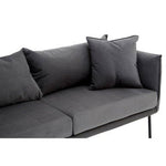 Kolding Two Seater Grey Sofa - Bargainia.com - 