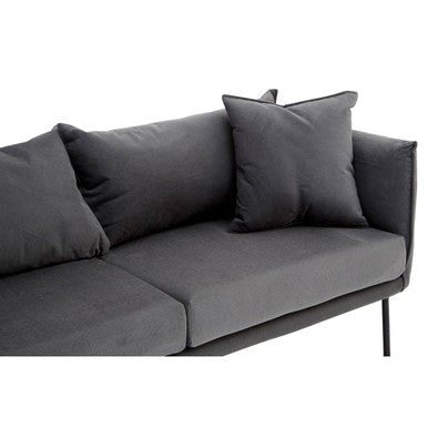 Kolding Two Seater Grey Sofa - Bargainia.com - 