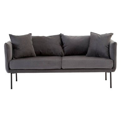 Kolding Two Seater Grey Sofa - Bargainia.com - 