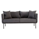 Kolding Two Seater Grey Sofa - Bargainia.com - 