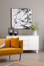 Kolding Two Seater Yellow Sofa - Bargainia.com - 