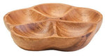 Kora Acacia Five Section Flower Serving Dish - Bargainia.com - 5063227018314