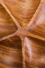 Kora Acacia Five Section Flower Serving Dish - Bargainia.com - 5063227018314