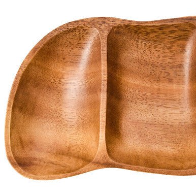 Kora Acacia Wood Five Section Antipasti Dish - Bargainia.com - 5063227018208
