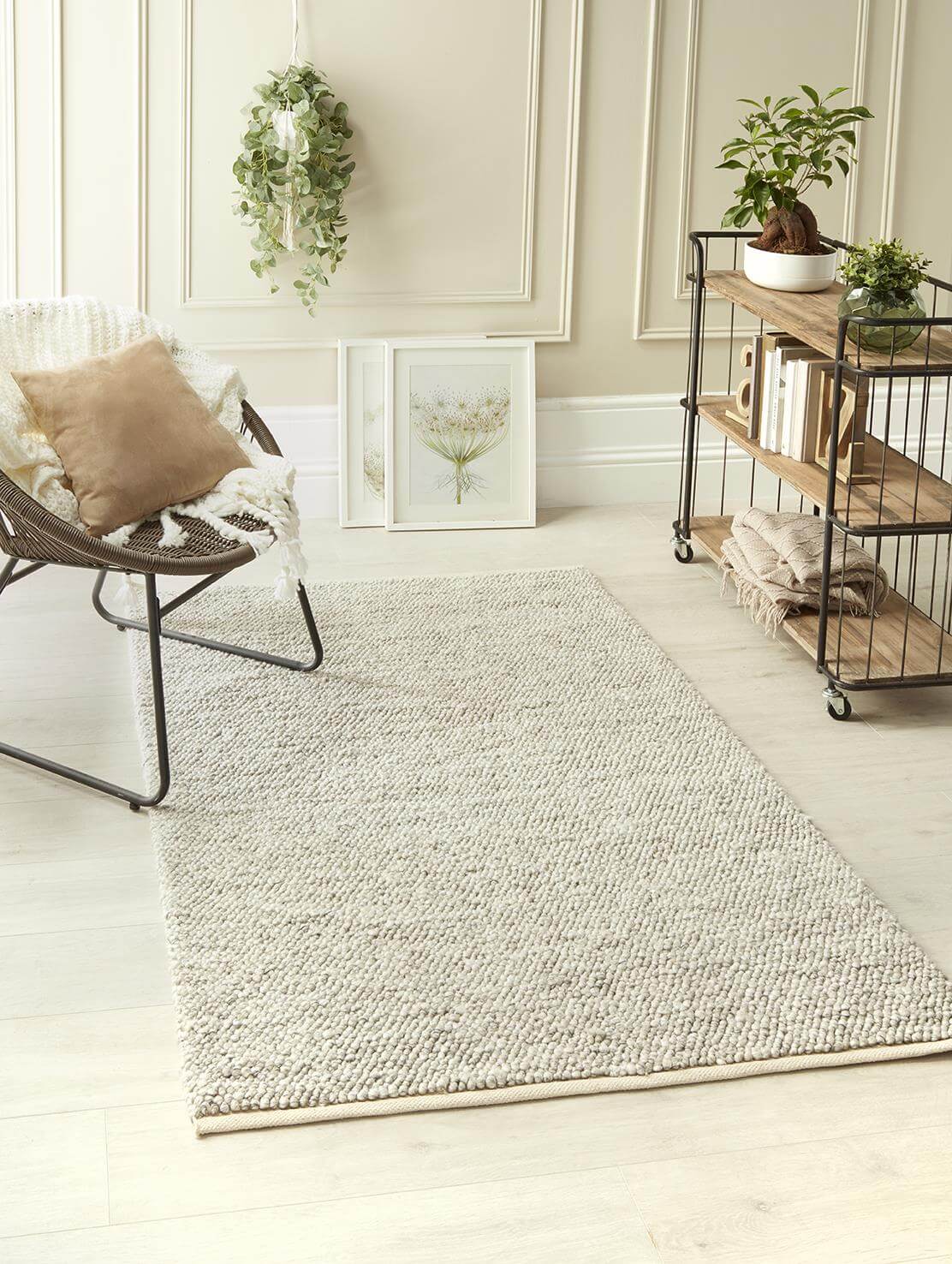La Playa Silver Grey Solid Rug - Bargainia.com - 5026134572980 - LAPLAY_SILVER_120X170