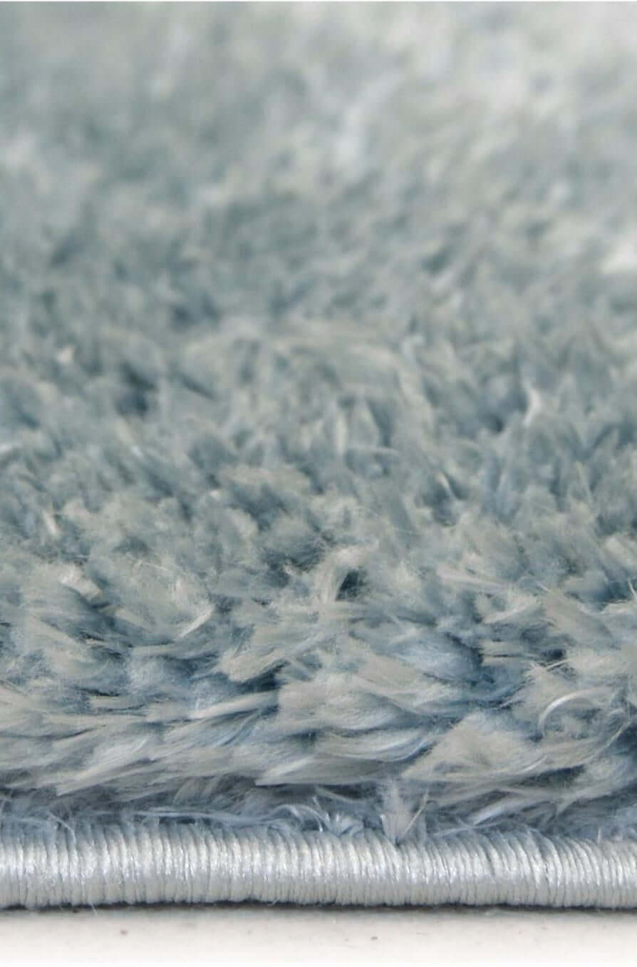 Lagom Duck Egg Blue Shaggy Rug - Bargainia.com - 5053095215465 - LAGOM--0078080/150