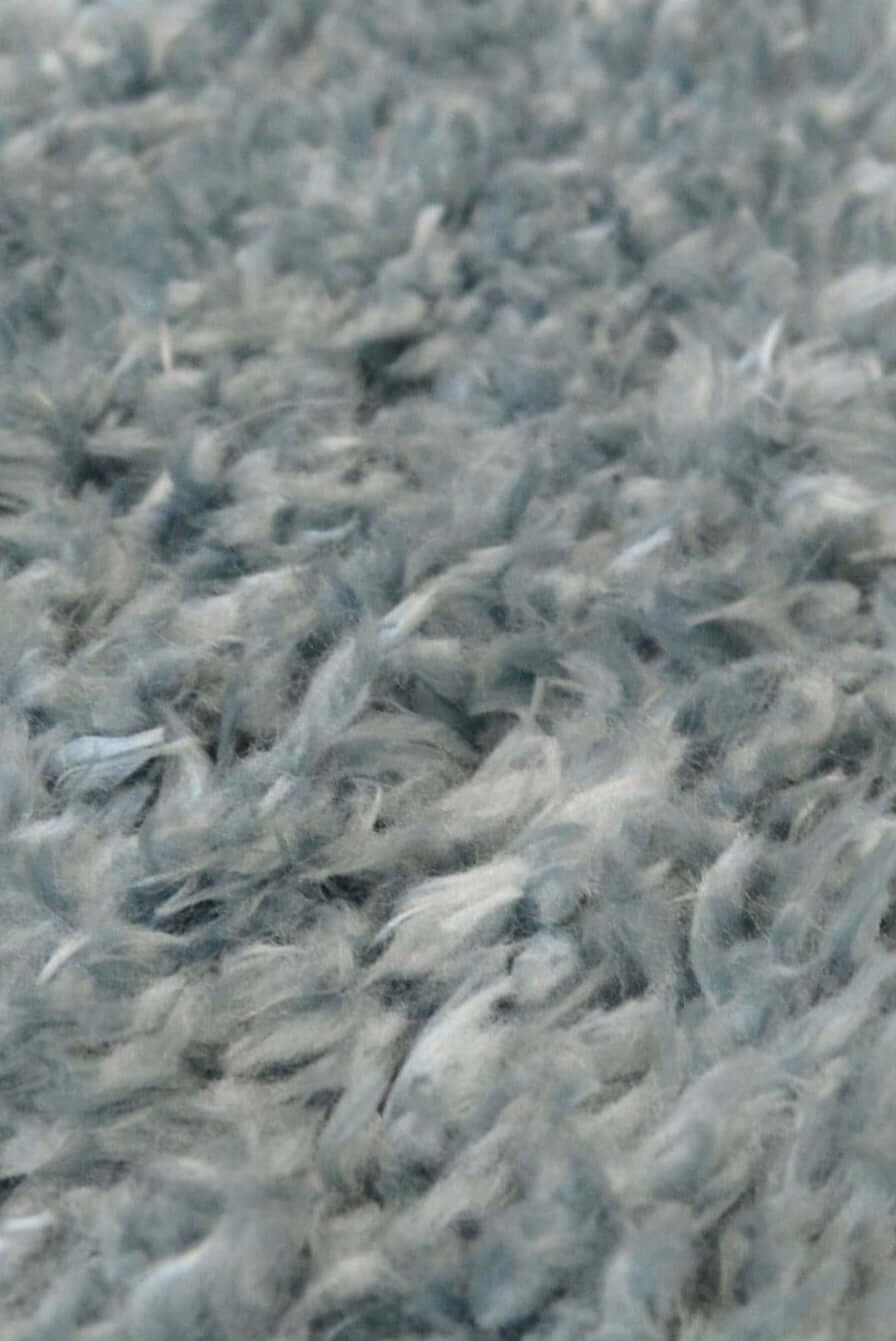 Lagom Duck Egg Blue Shaggy Rug - Bargainia.com - 5053095215465 - LAGOM--0078080/150