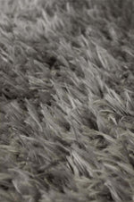 Lagom Grey Shaggy Rugs - Bargainia.com - 