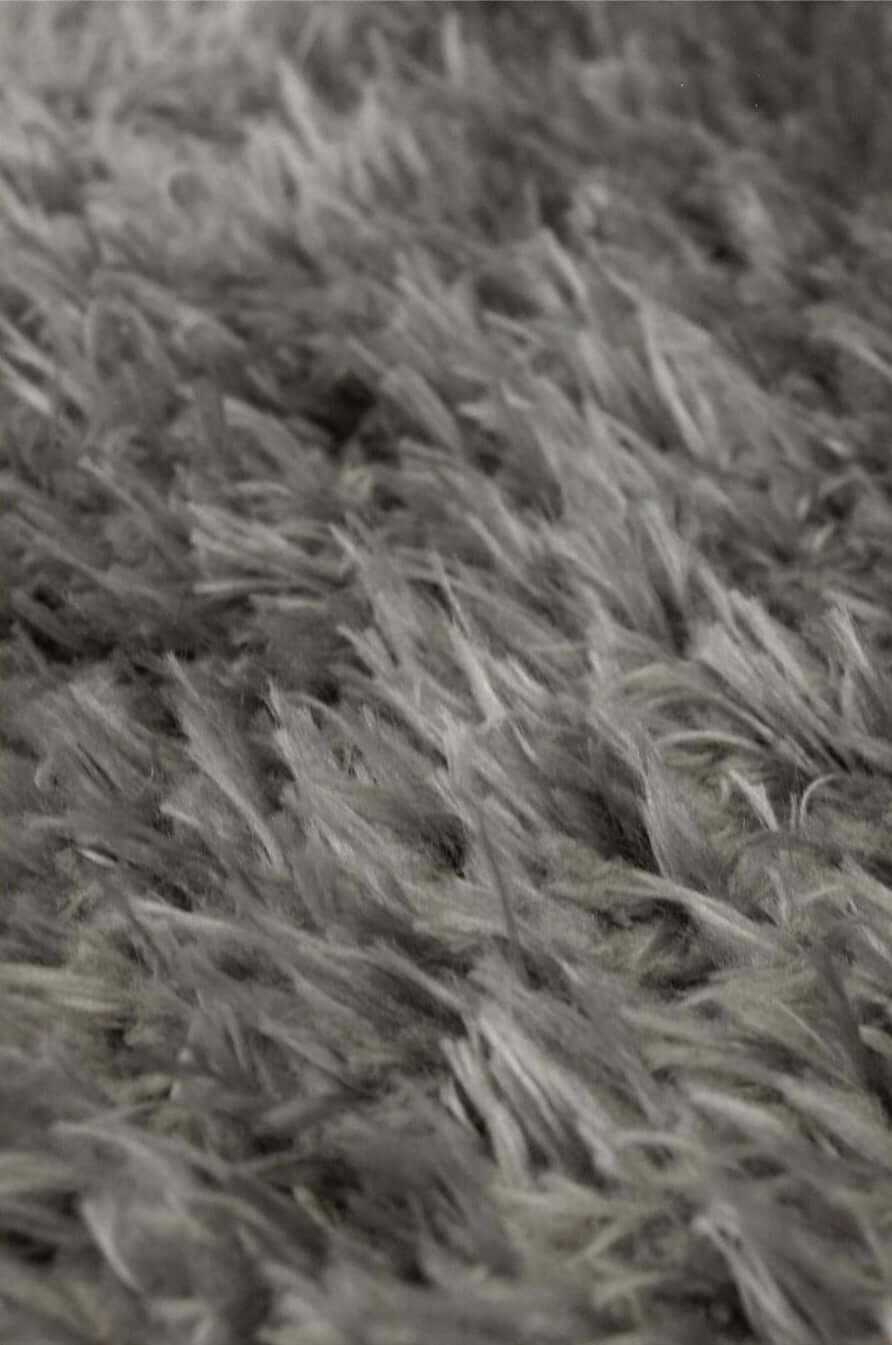 Lagom Grey Shaggy Rugs - Bargainia.com - 