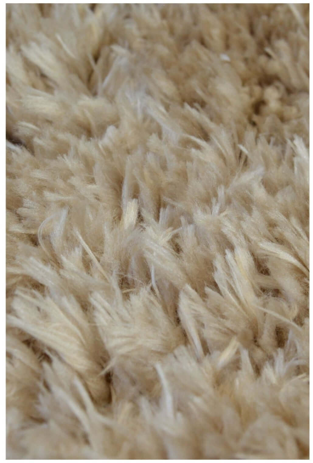 Lagom Natural Shaggy Rug - Bargainia.com - 