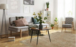 Lagom Natural Shaggy Rug - Bargainia.com - 