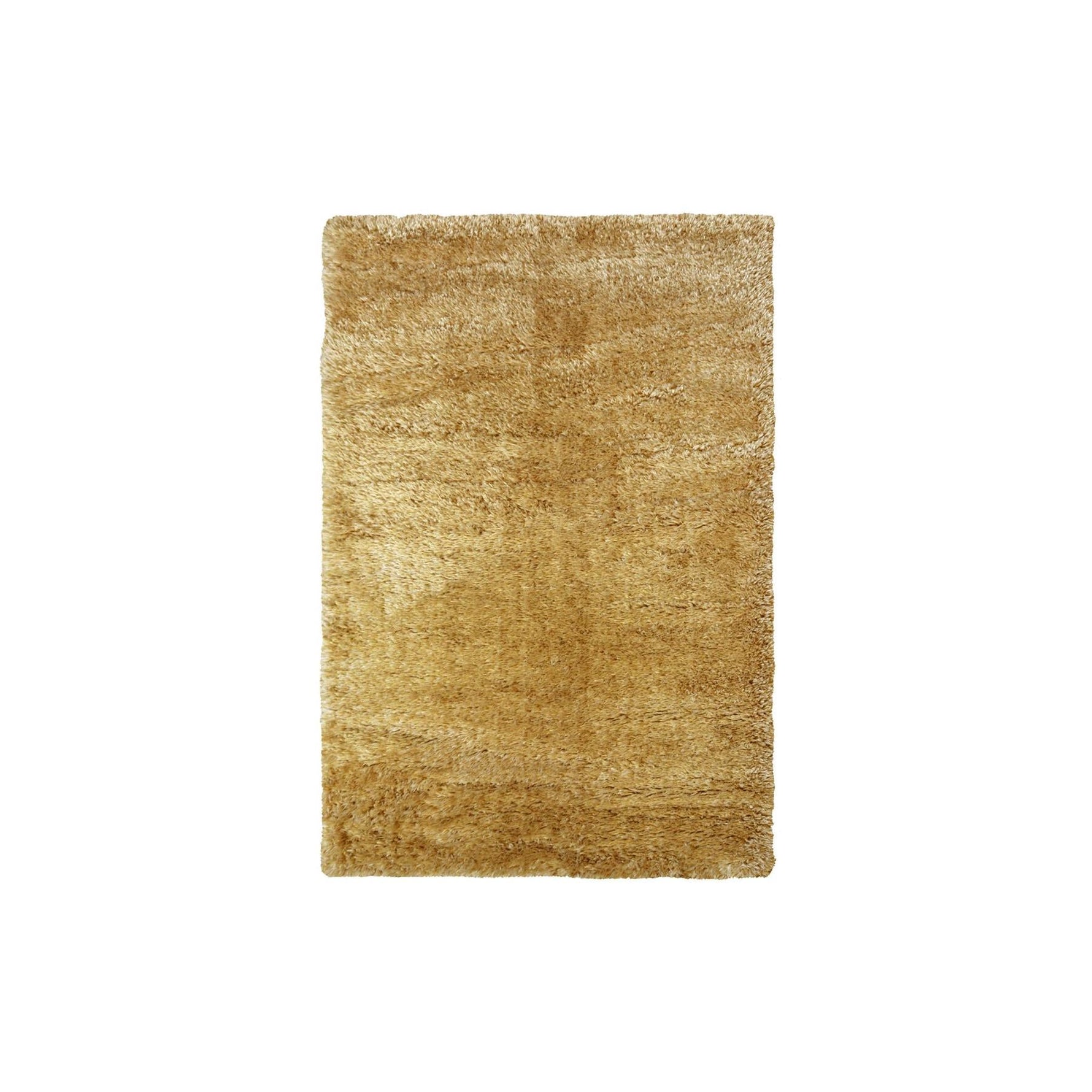 Lagom Ochre Shaggy Rug - Bargainia.com - 