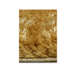 Lagom Ochre Shaggy Rug - Bargainia.com - 