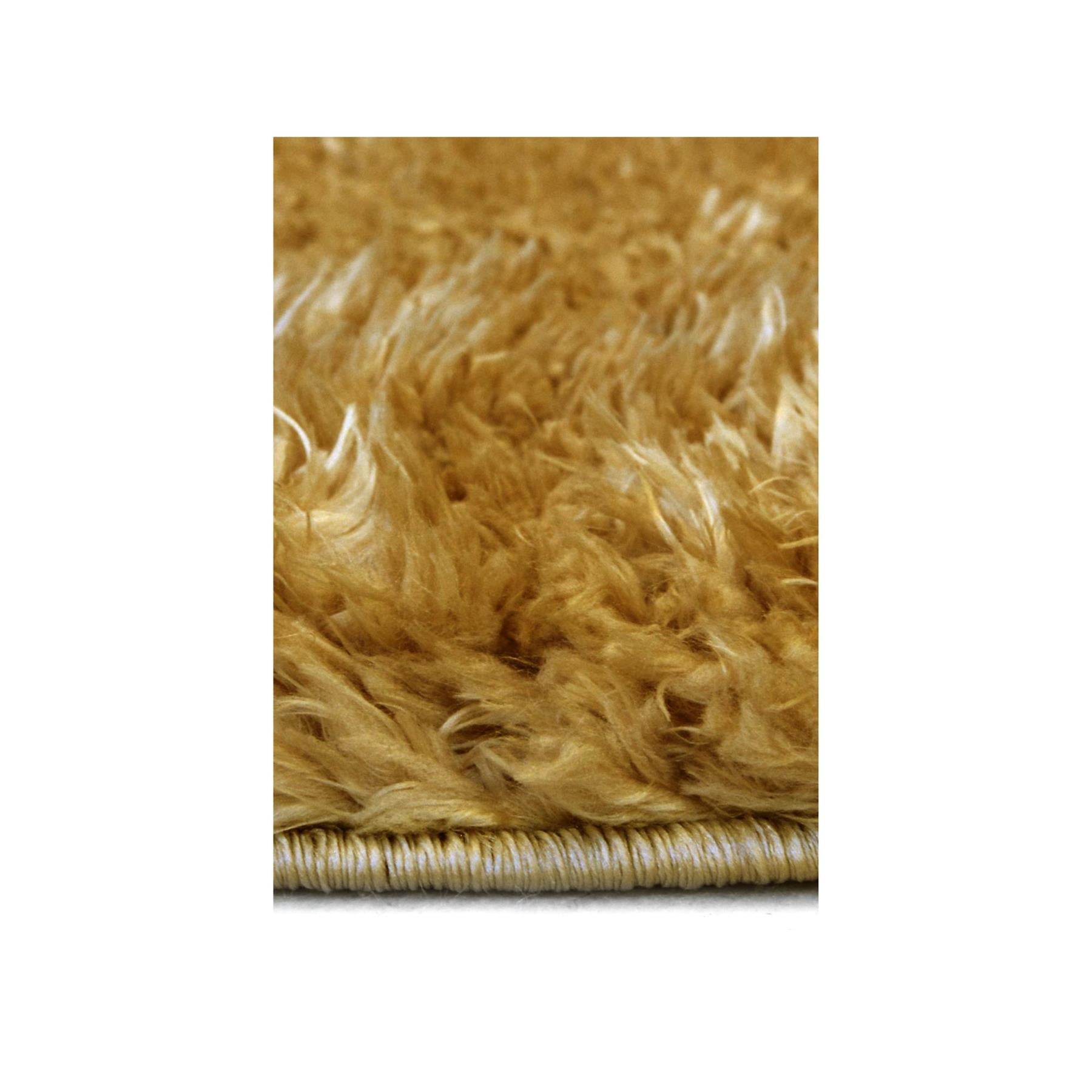Lagom Ochre Shaggy Rug - Bargainia.com - 5053095209792 - LAGOM-- 0108 080/150