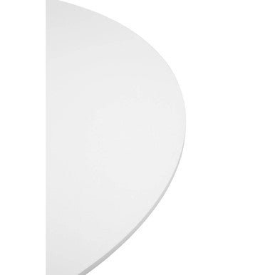 Laila Large White Round Dining Table - Bargainia.com - 5018705958224