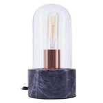 Lamonte Bell Lamp with Black Marble Base - Bargainia.com - 5018705379920