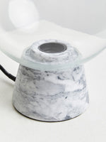 Lamonte Globe Lamp with Grey Marble Base - Bargainia.com - 5018705379975