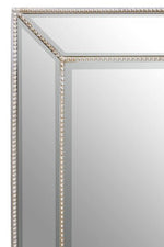 Lapari Silver Finish Rectangular Wall Mirror - Bargainia.com - 5018705989815