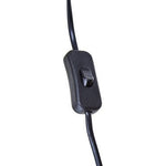 Lara Black Shade With Gold Finish Metal Frame Table Lamp - Bargainia.com - 5018705988283