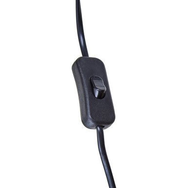 Lara Black Shade With Gold Finish Metal Frame Table Lamp - Bargainia.com - 5018705988283