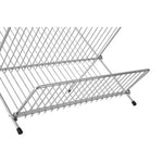 Laurie Small Chrome Folding Dish Drainer - Bargainia.com - 5018705185118