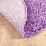 Lavender Purple Thick Shaggy Rug - California - Bargainia.com - 5056150298175