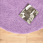 Lavender Purple Thick Shaggy Rug - California - Bargainia.com - 5056150298175