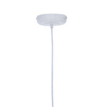 Lavis 1 Bulb White Finish Pendant Light - Bargainia.com - 5018705478098