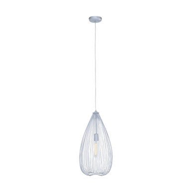 Lavis Teardrop Silver Pendant Light - Bargainia.com - 5018705478111