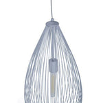 Lavis Teardrop Silver Pendant Light - Bargainia.com - 5018705478111