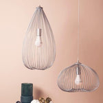 Lavis Teardrop Silver Pendant Light - Bargainia.com - 5018705478111