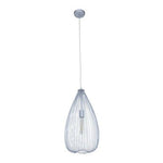 Lavis Teardrop Silver Pendant Light - Bargainia.com - 5018705478111