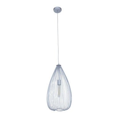 Lavis Teardrop Silver Pendant Light - Bargainia.com - 5018705478111